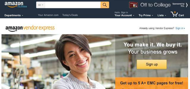 Amazon Vendor Express